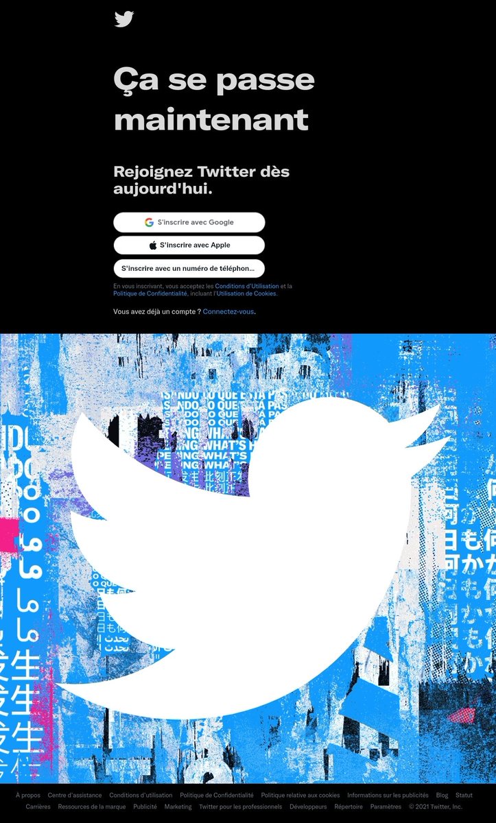 abdelfattahben's tweet photo. Is that the new Twitter logo? Or Twitter just get hacked? https://t.co/N4BdDkYbSG
