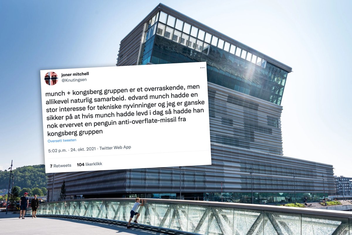Twitter-samfunnet hagler mot Munchmuseet etter utsagn fra direktøren - subjekt.no/2021/10/25/twi…