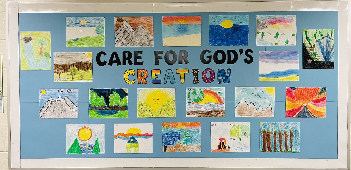 HolyCrossElemKV's tweet photo. Today is #InternationalArtistDay! HC is blessed with many talented student artists!
Students used art to explore and reflect on the Catholic Social Teachings and helped us celebrate CDSBEO Week last week.
#IBelongHereCDSBEO #CDSBEOweek #teamCDSBEO https://t.co/yLX4s0bw26