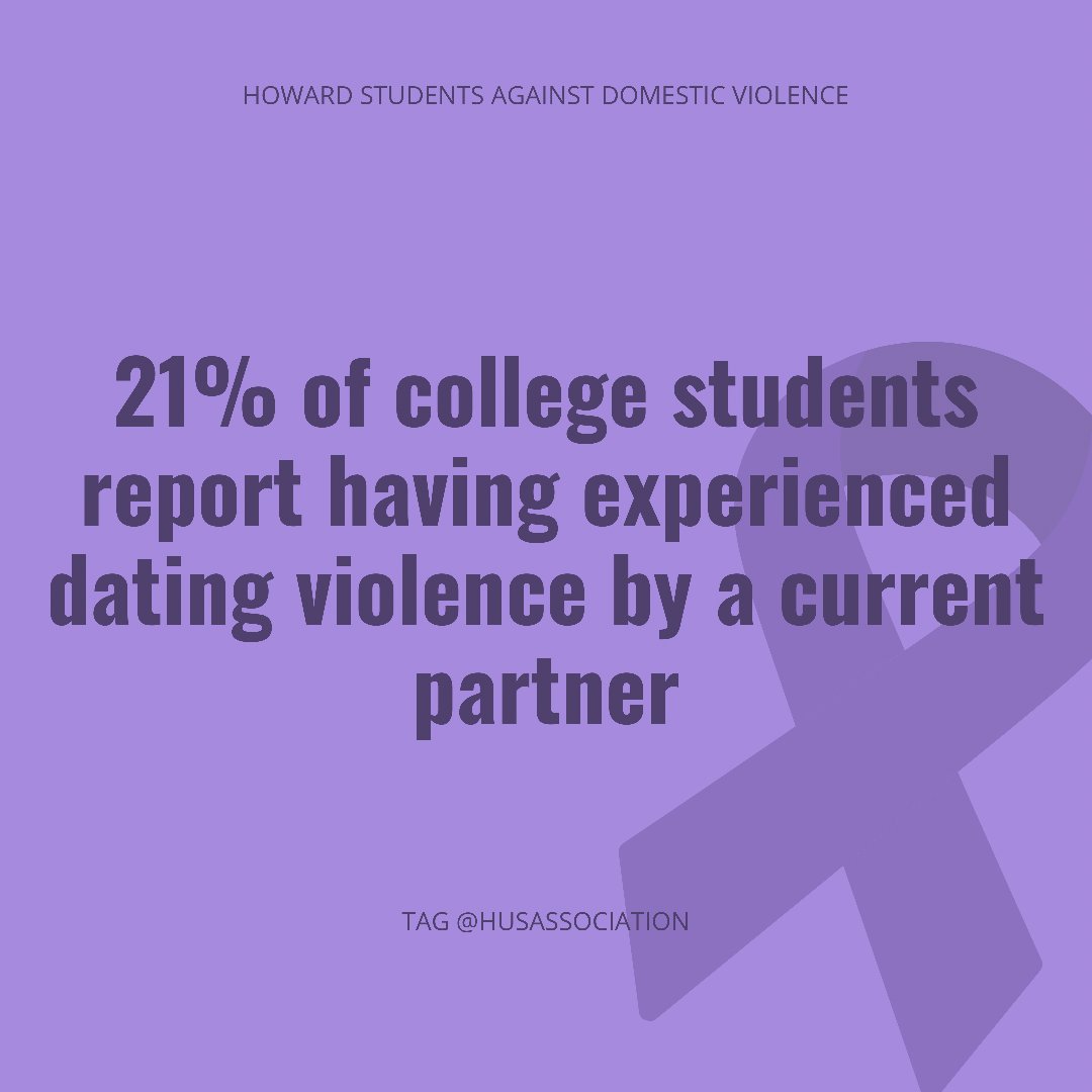 *TW: Domestic Violence* HUSA's Director of Student Advocacy and Student Health are spreading awareness about the threat of domestic violence during this year's Domestic Violence Month. We have provided a Domestic Violence support hotline in our bio, so please reach out.