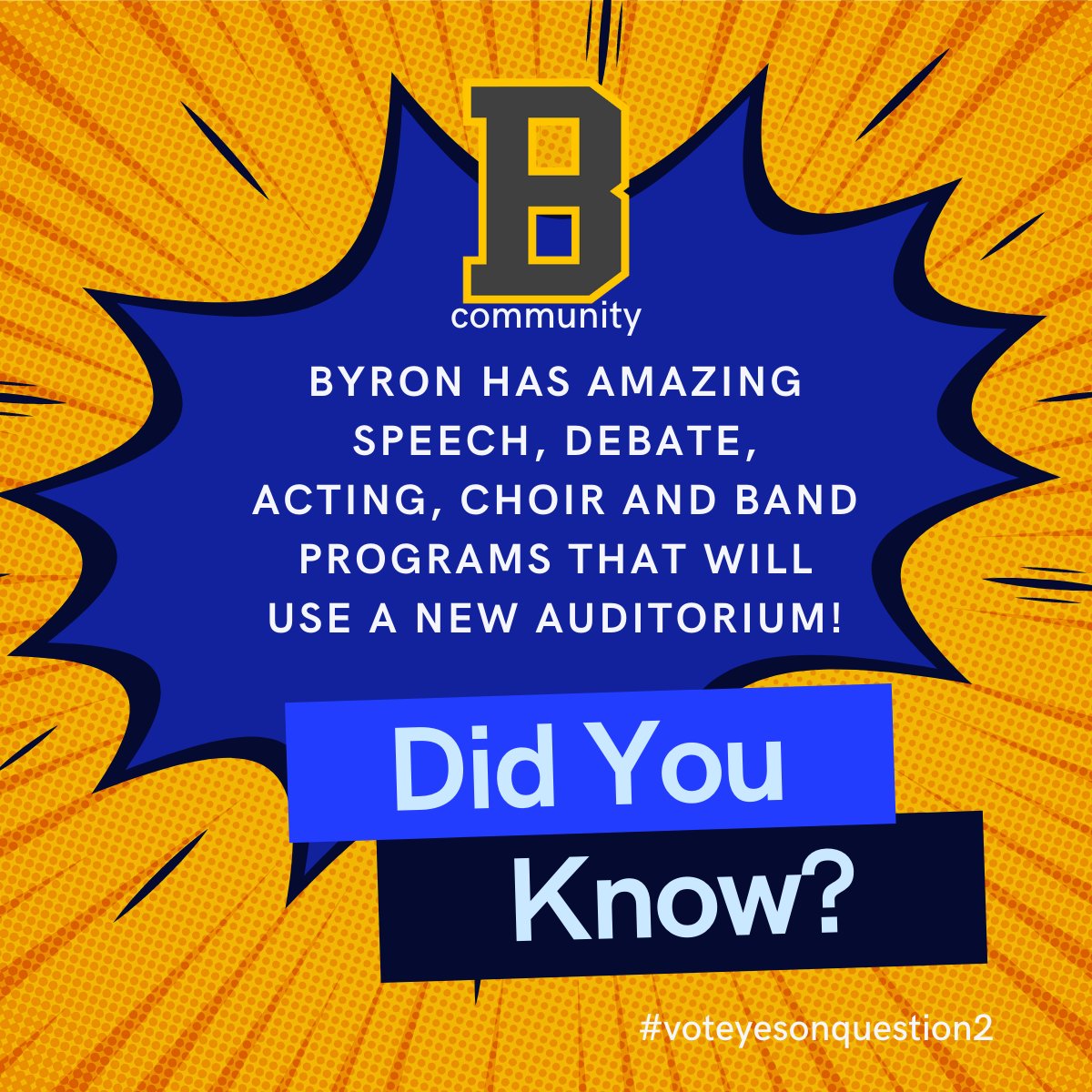 Vote Yes for Byron Schools tweet media