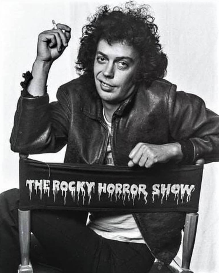ddoniolvalcroze's tweet image. Tim Curry on the set of The Rocky Horror Picture Show (1975)