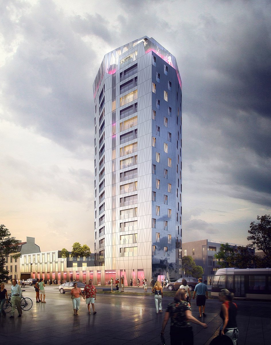 PBouillot's tweet image. #Dijon : la construction de la tour @ElithisGroupe Arsenal a débuté. Une tour de 60 logements et 1000 m2 de bureaux, à énergie positive, qui sera livrée en 2023. Un exemple de bâtiment vertueux comme il n&apos;en existe qu&apos;un à ce jour, à Strasbourg. @ArteCharpentier architecte