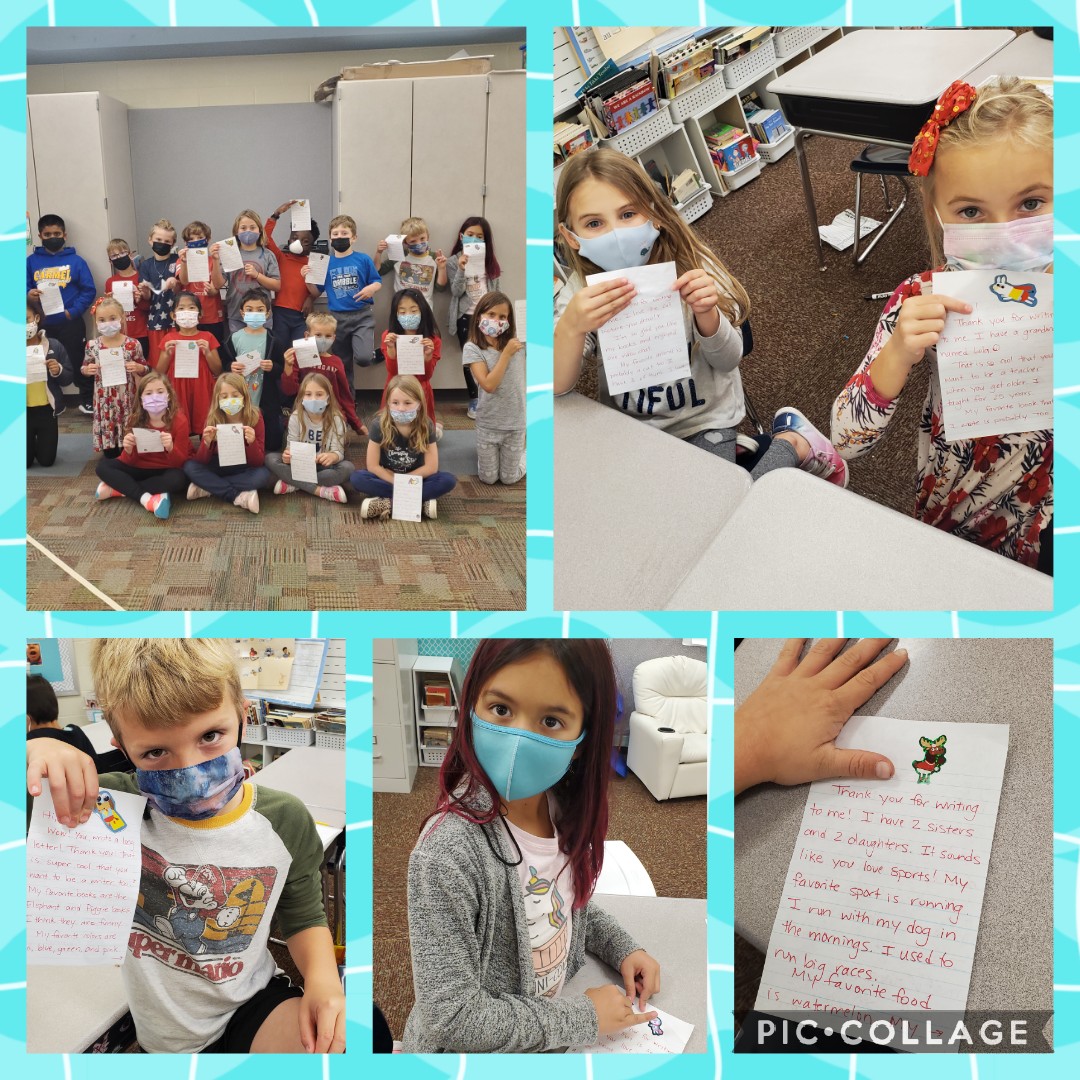 Thank you <a href="/Shannonteaches/">Shannon Anderson, M.Ed</a> for writing back to every child in my class! We will write back and hope to see you on Zoom soon! #kidsneedmentors <a href="/PrairieTracePTO/">Prairie Trace Elementary School PTO</a>
