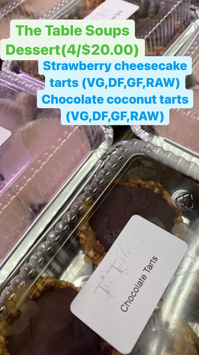 TheTableByCarol's tweet photo. Don’t miss out!

To order all we will need is….
👍The name of the person on the order,
☎️A cell phone number,
🏠🏢The address we are delivering to,
💰 an email address for each transfer is coming from……It’s that easy! https://t.co/EPPwmoAoce https://t.co/Ya2d6mfflh
