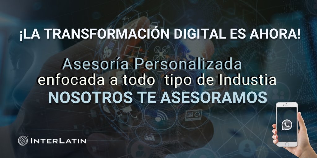 interlatin_mx's tweet photo. Asesórate con los mejores

Brindamos asesoría personalizada de acuerdo a las necesidades de tu empresa

¡Contáctenos hoy mismo y nosotros le ayudamos!
WhatsApp📲:  https://t.co/U5RRlDRWxk https://t.co/ubPtuv6S1C