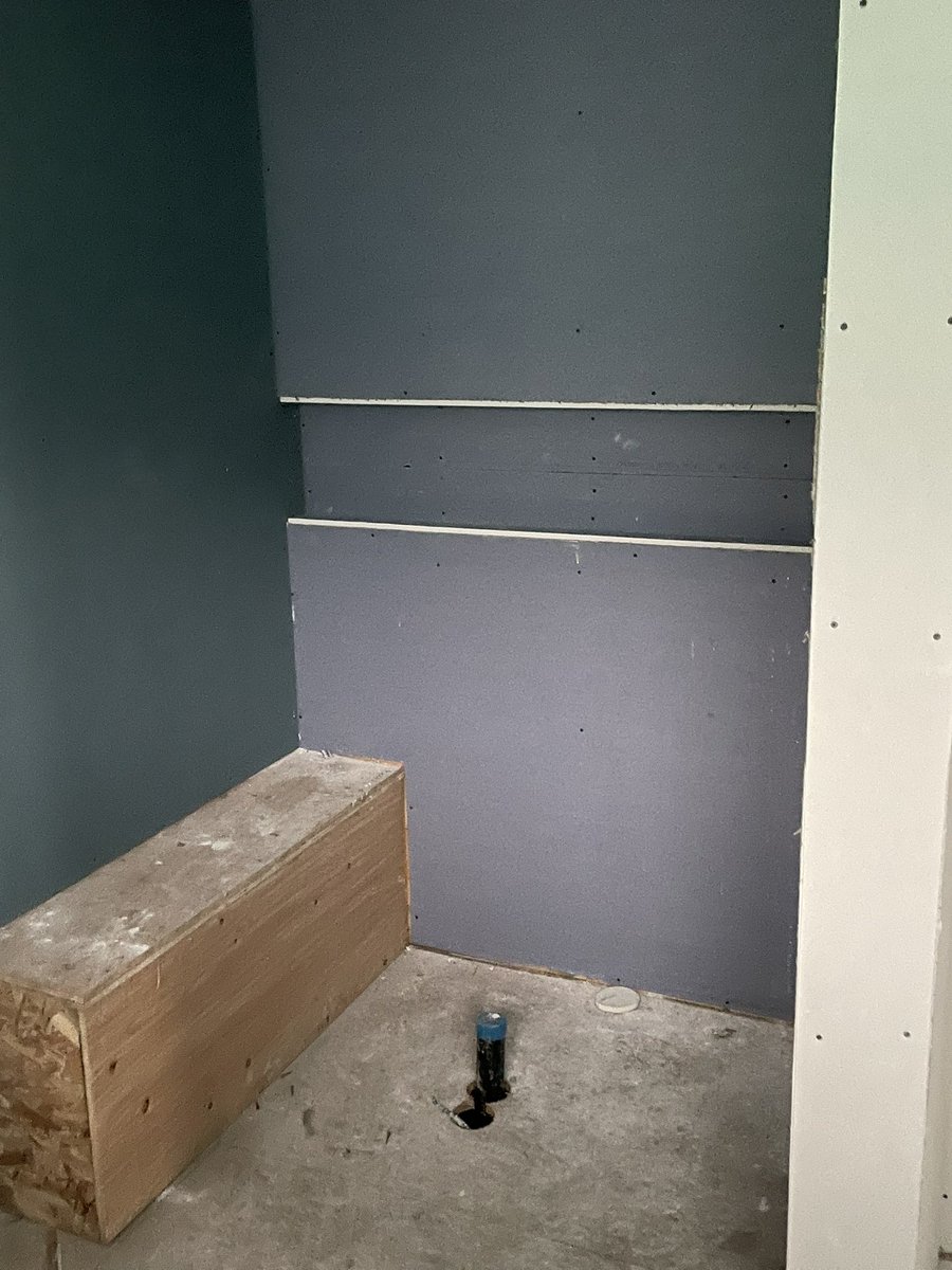 Drywall up and ready to start towards the final stretch for this fantastic home. Check out that bonus room window! So much natural light. #keswick #sunshine