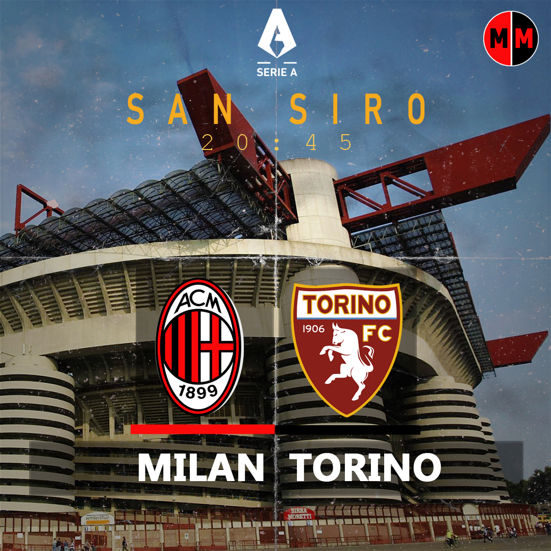 MilanMedia1's tweet photo. MATCHDAY #MilanTorino 

We're playing badly - there's no denying  it - but despite this we are still winning so let's carry on...
continue below 👇
https://t.co/1JrNDPZQ7k

#ForzaMilan 💪🔴⚫️ https://t.co/gzbnQTWbML