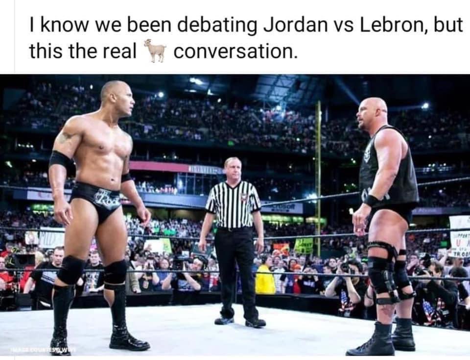 IAm_Wilder32's tweet photo. Man stone cold use to stun The rock and have him flipping all over the ring bouncing off the ropes and all!!!😂
#TeamStoneCold #getWILDER https://t.co/r5QqGGBWa8