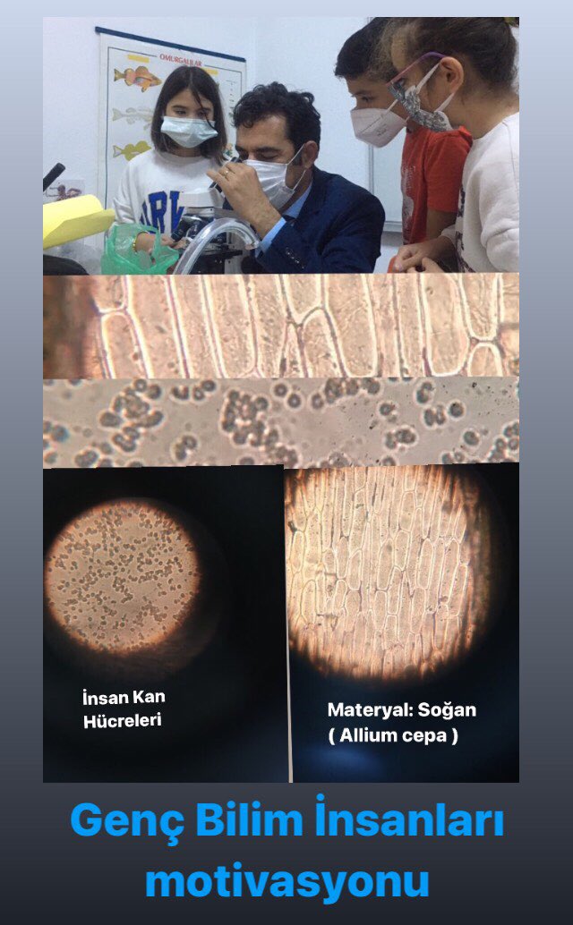 Gençler  Bilim Uygulamalarında motivasyonları tam, mutlular. Görerek, yaşayarak öğreniyoruz.