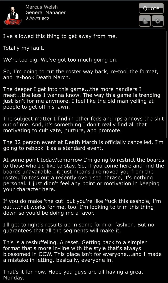 No for real we d1dn’t close we just f1red all the job guys. Please don’t poach them we m1ght change our m1nds.