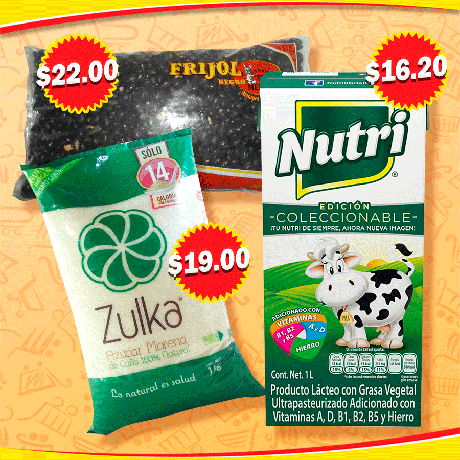 Comercial_Meraz's tweet photo. Visítanos y encuentra productos de canasta básica al mejor precio:
-Fórmula Láctea Nutrileche de 1 litro
-Frijol Meraz negro de 900 g.
-Azúcar standar Zulka morena de 1 kg
Vigencia al 29 de octubre de 2021. #SiempreTeDaMás
¡Pídelo sin salir de casa! Tel. 951 657 45 23. https://t.co/MABziBC8DD