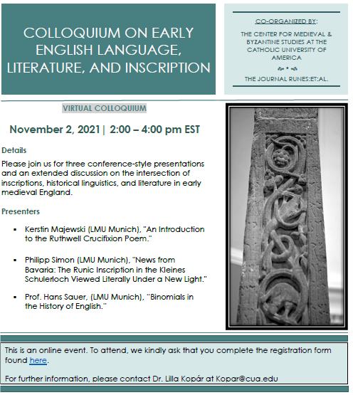 Center for Medieval & Byzantine Studies / CUA tweet media