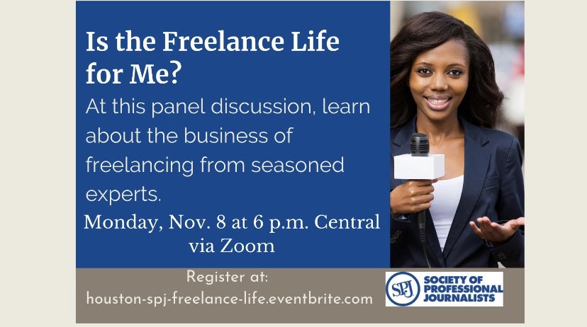 Don’t forget to sign up for our FREE event with Houston SPJ! Can’t wait to see you there! 🙂 …ton-spj-freelance-life.eventbrite.com