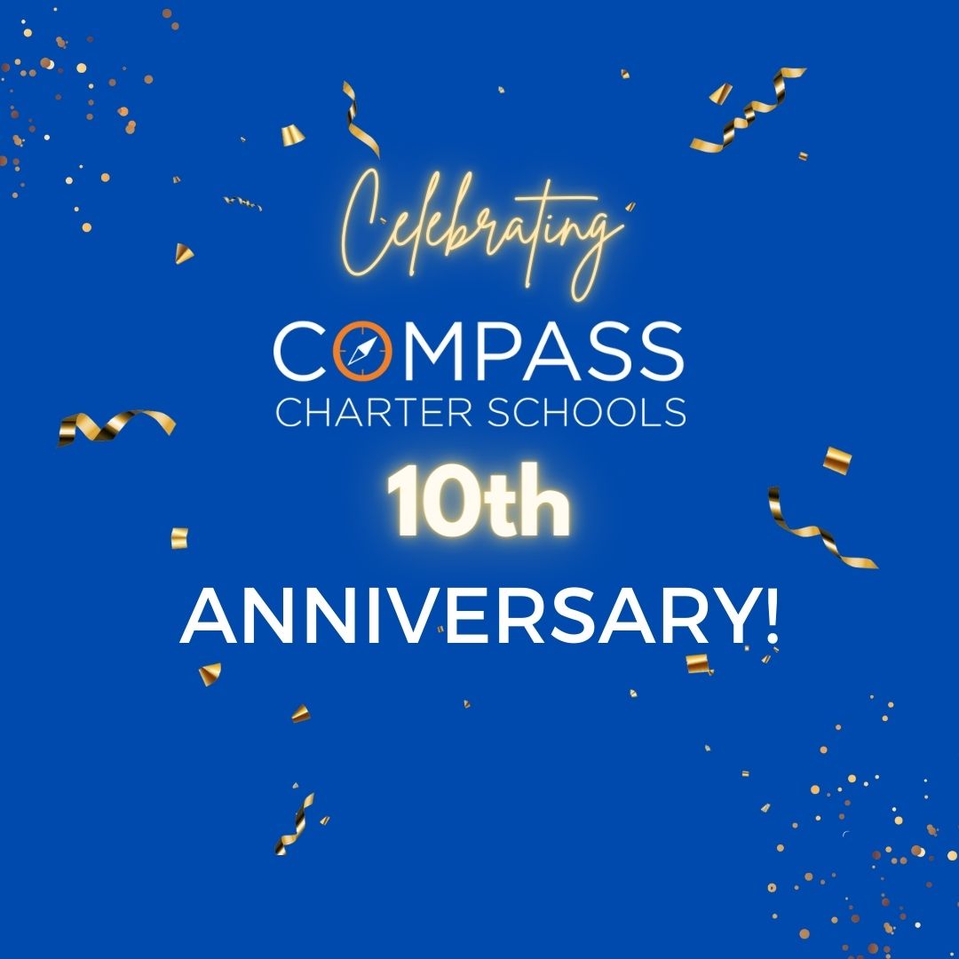 CompassCs's tweet photo. Happy 10th Anniversary Compass!
#ScholarsFirst#CompassExperience #OnlineLearning #VirtualLearning #CompassFam #ScholarCentered #PersonalizedLearning #GoldStandard #Innovation #ForeverLoudandProud #ChartersWork #DigitalLearning #VirtualLearningWorks #SchoolYearReady #CompassWay https://t.co/iimJG96nCl