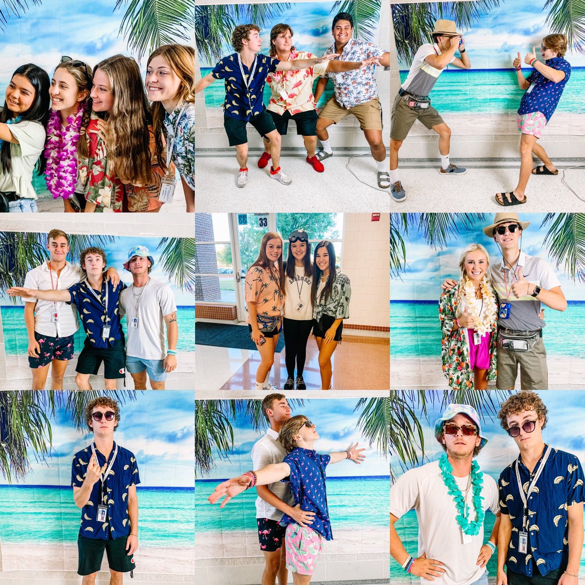 Tag us in your Tacky Tourist pics and use the hashtag #hawksonvacay
 HoCo Day 1!