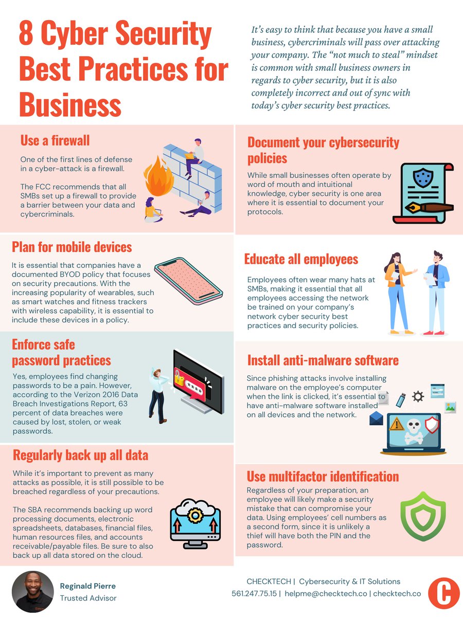 The chance of your business being the victim of a cyber attack or data breach is on the rise - poor cloud service setup and increasingly clever cybercriminals are to blame for this. Here are 8 Best Practices to Avoid this.