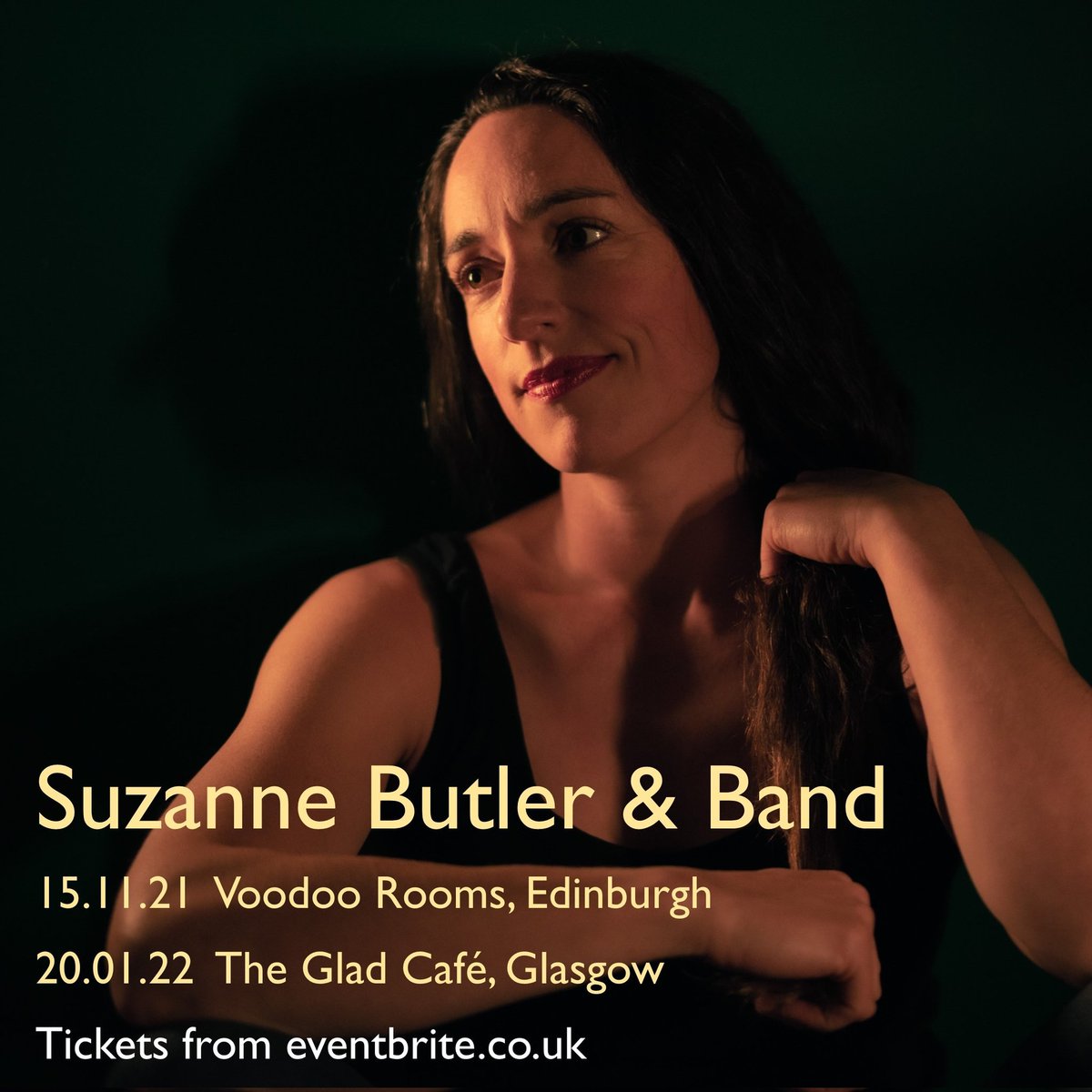 Getting pretty excited about this. Band practise on Thursday night... Can't wait to hear the guys in action again at long last! Tickets limited for these gigs, so get them soon if you're coming 😀 #suzannebutler #livemusic