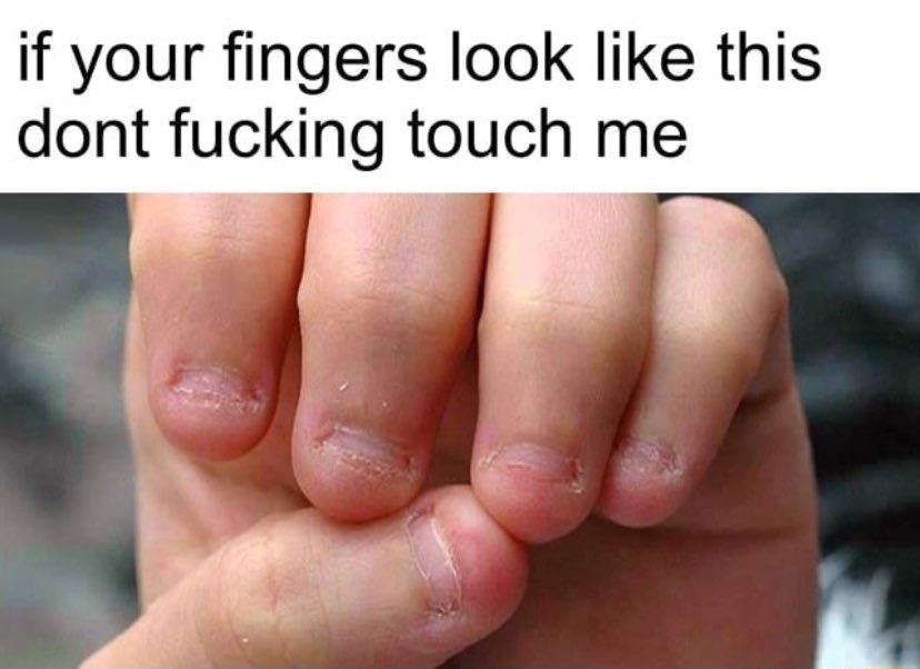 _MPosey's tweet photo. @nikuaIe Lmaooooooooo nasty ass fingers tell that bitch bag back😂😂 https://t.co/B3YMn1aLwj
