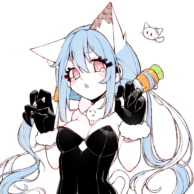 Pekotober day 26: Cat girl 🐈
#ぺこらーと #pekotober 