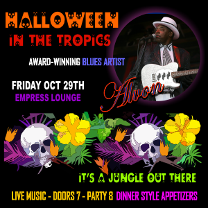empress_vallejo's tweet photo. Join us for this spooktacular party on October 29 at the Empress Lounge. Heavy appetizers, live music provided by the amazing Alvon Johnson and special Halloween drinks will be available at the bar. Who says Halloween is only for kids? Eat, drink and be scary!
#empresstheatre https://t.co/4gTrtdqFdS