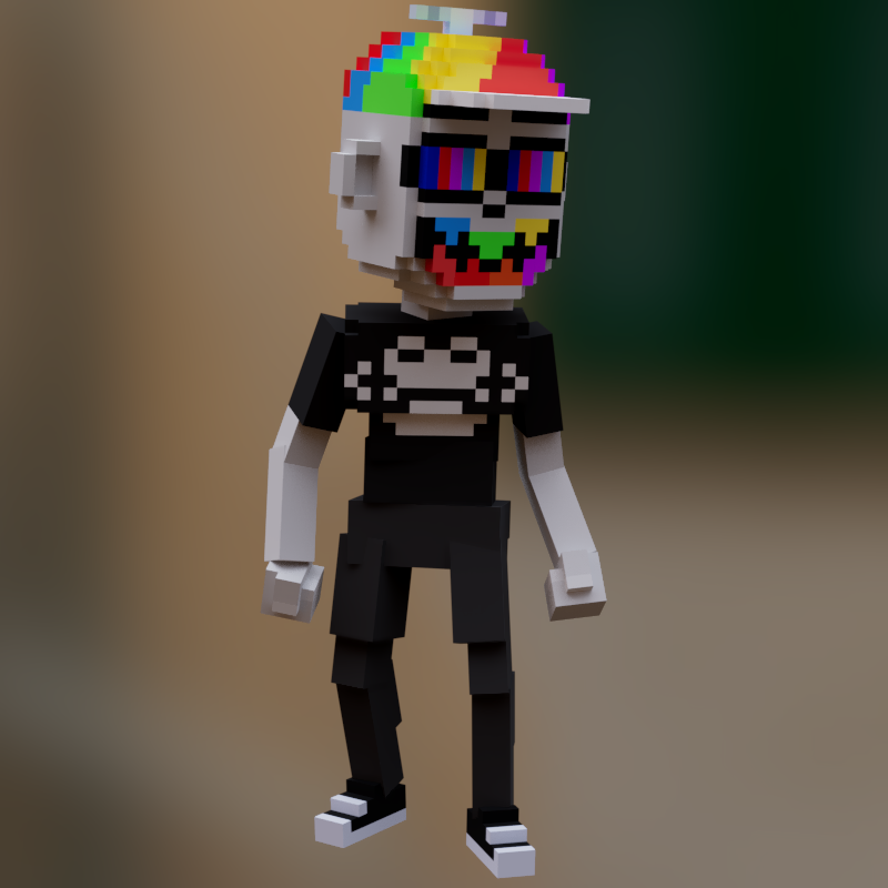 TuschayStudios's tweet photo. Just made my favorite @GenzeeNFTS into an avatar for @TheSandboxGame. Love the artwork for this project from @alexmdc7. 

Can't wait to see more about the game and run around with this dude in the #metaverse! 

Check out my twitter for more Sandbox builds 😊

#Genzee #TheSandbox https://t.co/bEPQA6mlQL