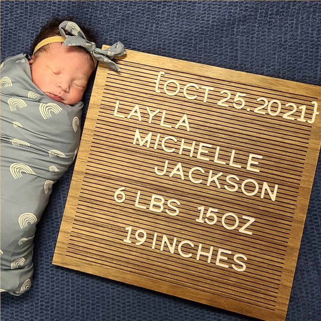CoachJackACHS's tweet image. Jackson family grew by 1 today. Our hearts a overflowing as we welcome our beautiful baby girl to the family.
