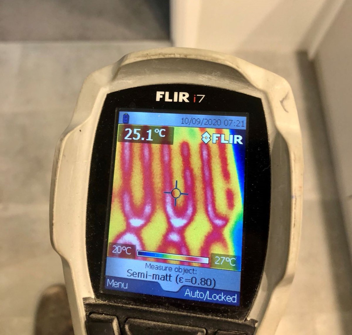 coldbusterUFH's tweet photo. The Flir, showing Coldbuster Floor Heating in action!
Our heaters laid evenly across the floor to create the cosiest ambiance throughout the entire room, heating from the bottom up.
#coldbuster #floorheating #flir #renovations #heatingsystems https://t.co/pBBviSDVp1