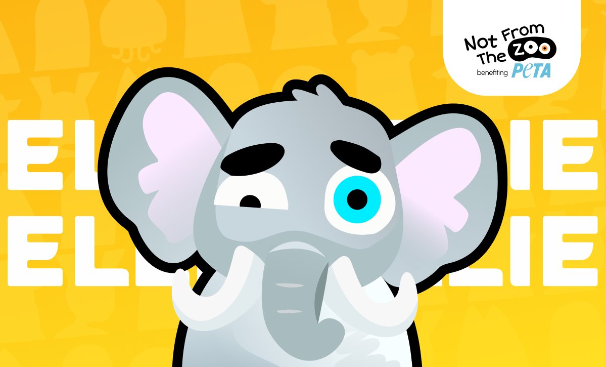 NotFromTheZoo's tweet photo. Woah! Here's Ellie the Elephant 🐘✨
Sensitive and social elephants like Ellie are the kinds of friends most would dream of having. Take a walk with Ellie and her other friends at: https://t.co/7tvm1PhcM3 https://t.co/Rr0LrQAswO