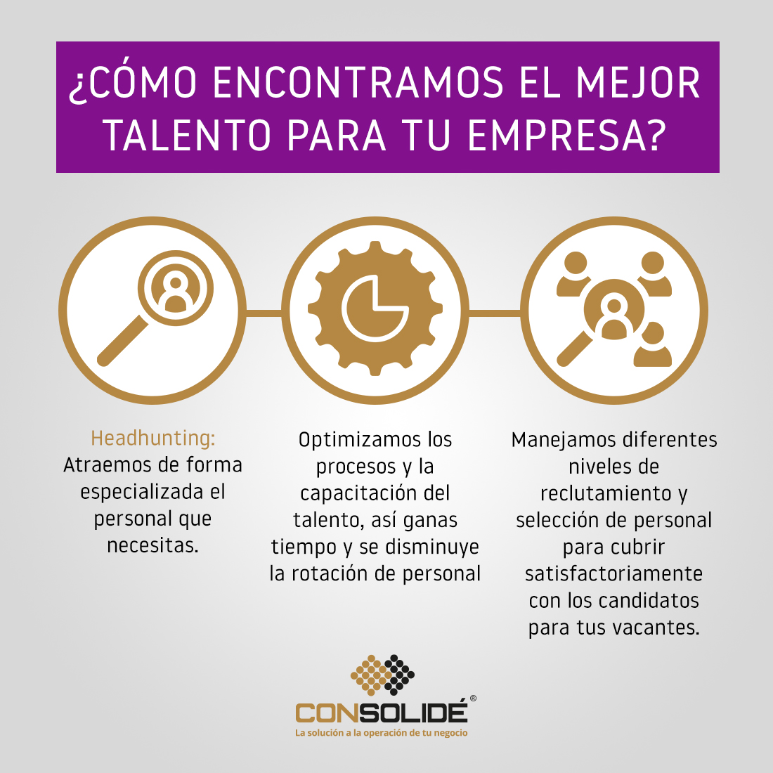 OperaConsolide's tweet photo. Contratar nuevo personal que responda a las necesidades de su posición en tu empresa se ha convertido en una tarea difícil, eso lo sabemos. Consolidé evoluciona y soluciona de forma óptima tus necesidades al momento de buscar nuevo talento. https://t.co/nFquHqlU9b