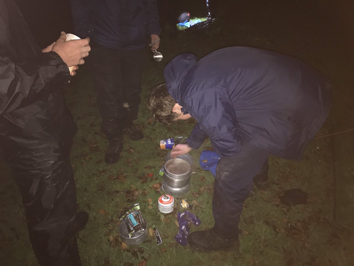 DofE Silver qualifying expedition Torquay Academy - teams made camp on Day 2 (Sunday) after a hard days walking in very changeable weather! ☀️ 🌧 🌬 time for well deserved food and rest! ⁦<a href="/DofESouthWest/">DofE South West</a>⁩ ⁦<a href="/stevemargetts/">Steve Margetts</a>⁩ ⁦<a href="/schwarz_davina/">Davina Schwarz</a>⁩ ⁦<a href="/OutdooredTA/">Adventure Academy</a>⁩