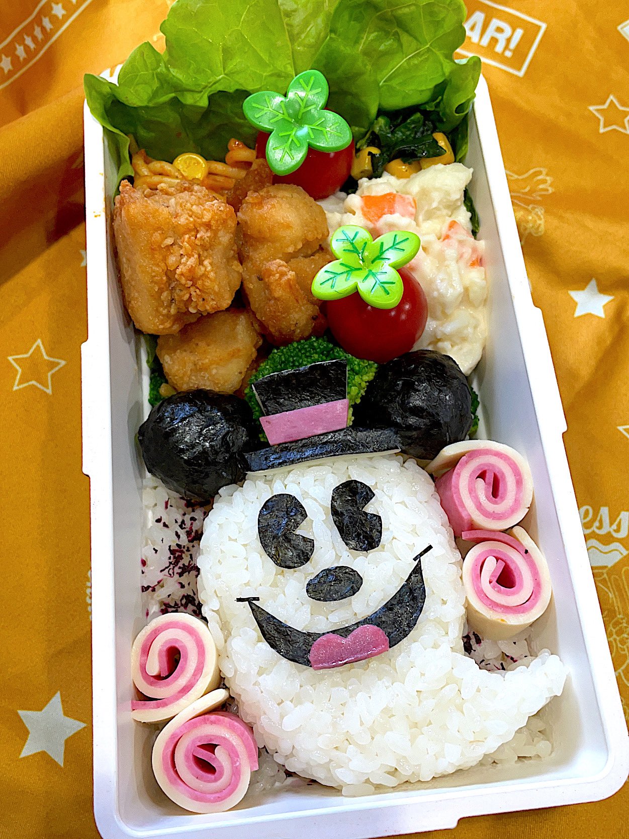 Taka 元今日のキャラ弁 おばけミッキーです キャラ弁 高校生弁当 おばけミッキー ハロウィン弁当 おべんとう作り楽しもう部 T Co Wh79cktizf Twitter Taka 元今日のキャラ弁 おばけミッキーです キャラ弁 高校生弁当 おばけミッキー ハロウィン弁当 おべんとう作り楽しもう部 T Co Wh79cktizf Twitter