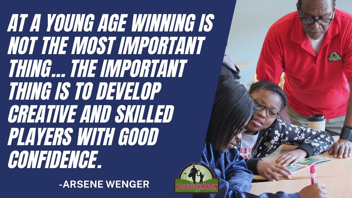 #MondayMotivation Confidence and creativity develop your skills! Always give 100% and try your best, no matter what! 

#motivation #growingthegame #lifeskills #confidence #creativity #doyourbest #nevergiveup #juniorgolf #kidsgolf #golfcoach #golfclinic