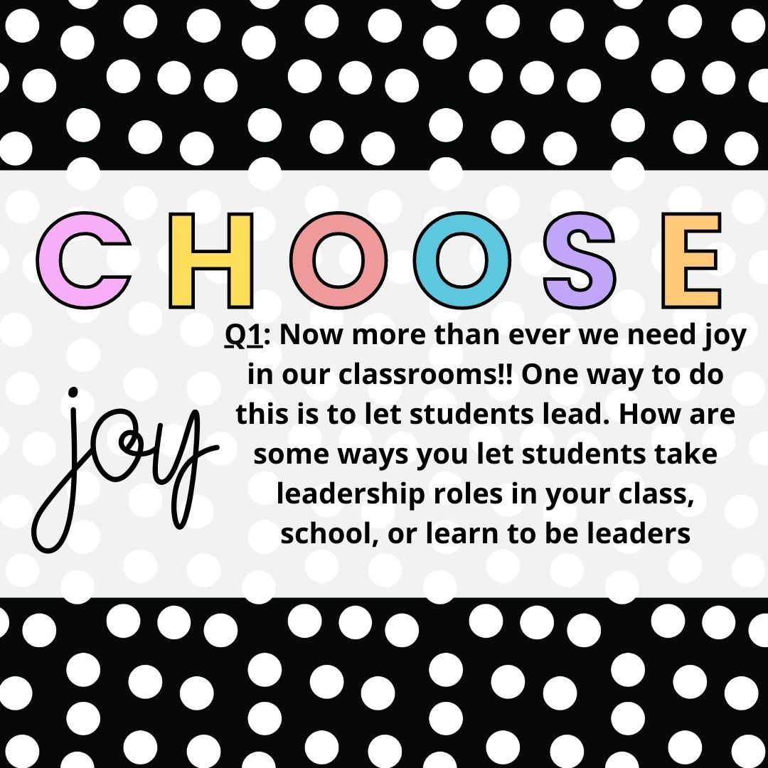 Q1: Classrooms are struggling. Teachers are having to be creative. How do you empower kids? #ksedchat