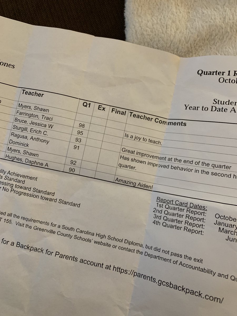 AidenJones_2026's tweet photo. Grinding on the field means nothing if you’re not grinding in the classroom too. 4.0 for Q1! 3 more quarters to go #LetsGo #adj43 #studentathlete @AthleticsGreer @HighSchoolBlitz @On3Recruits @247Sports @GreerSpeed @RecruitGeorgia @GreerRecruits https://t.co/FLdF4SbaGh