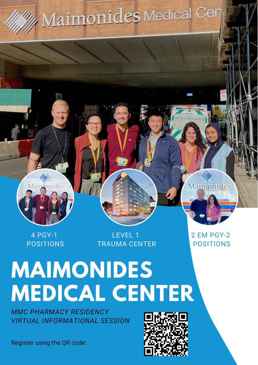 Join our program leadership and residents for an informational session about our fantastic residency program!!