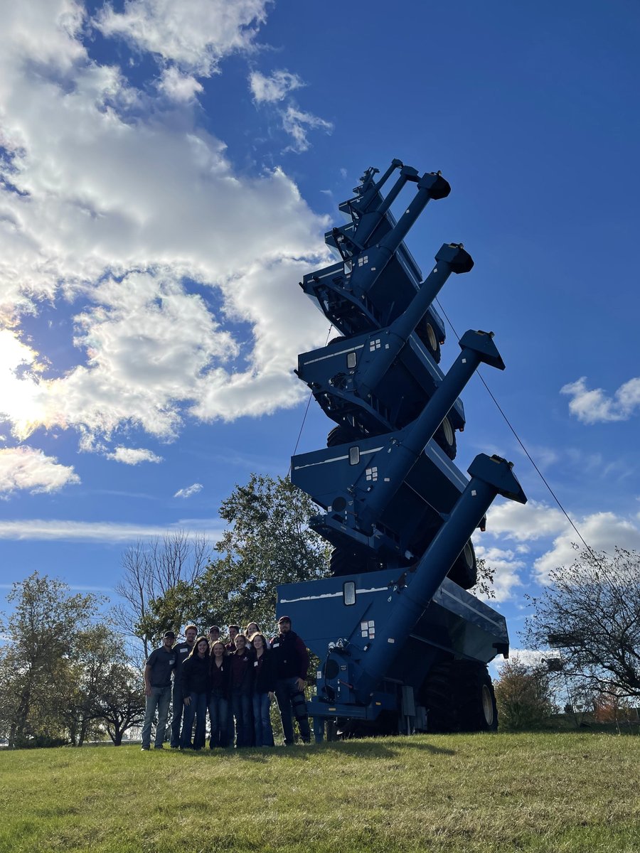 MSideAg's tweet photo. 10 Ag students left this morning for National FFA Convention in Indianapolis, IN. They stopped along the way to tour Kinze Manufacturing plant in Williamsburg, IA. Everyone was impressed with the innovation of Kinze! Stay tuned this week for more of their adventures! https://t.co/QGZmDWjgFu