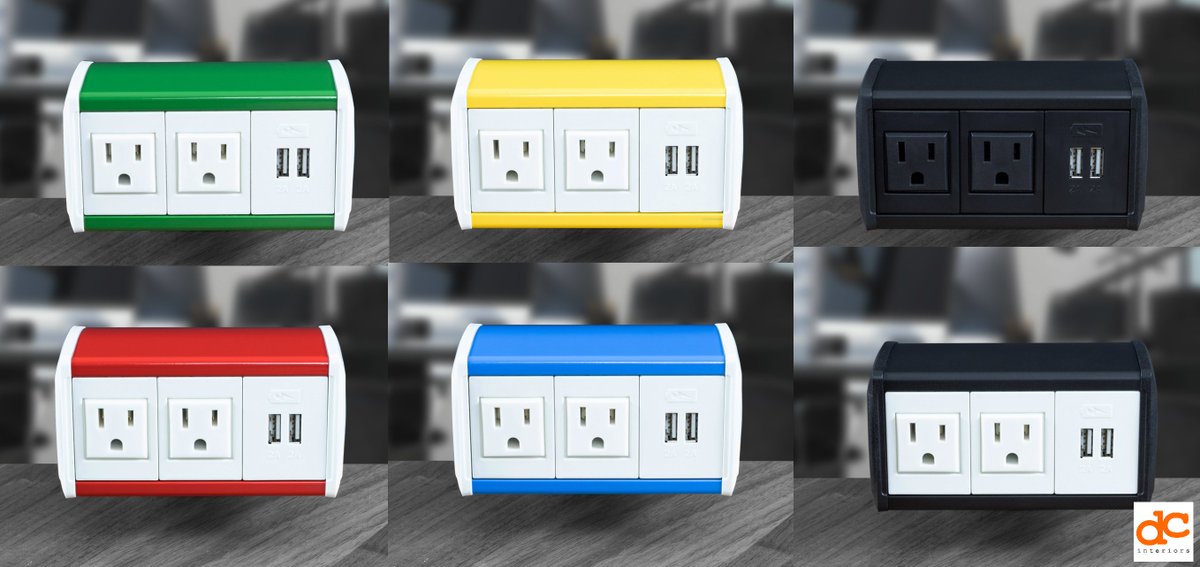 DC_Interiors_'s tweet photo. POP of Color #Clamp On Table Box
Add #color to your #workspace!
#dcinteriors #colors #coloful #plugin #plugins #usb #outlet #poweroutlet #office #officeaccessories #officefurniture #Electronics #Clamped #desktop #desksetup #worksurface #desk #red #blue #yellow #green @FSR_Inc https://t.co/n6jPQaC3jo