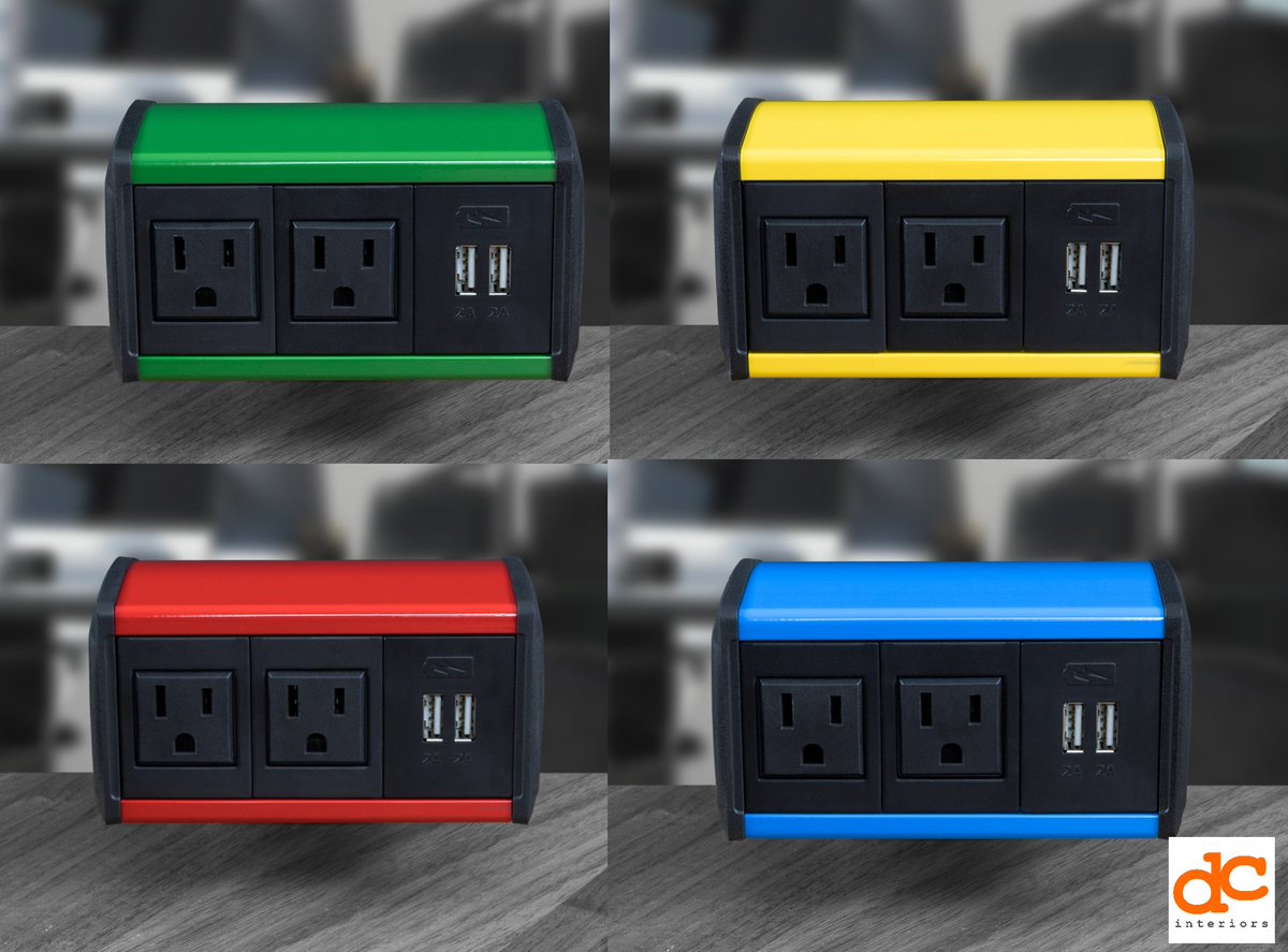 DC_Interiors_'s tweet photo. POP of Color #Clamp On Table Box
Add #color to your #workspace!
#dcinteriors #colors #coloful #plugin #plugins #usb #outlet #poweroutlet #office #officeaccessories #officefurniture #Electronics #Clamped #desktop #desksetup #worksurface #desk #red #blue #yellow #green @FSR_Inc https://t.co/n6jPQaC3jo