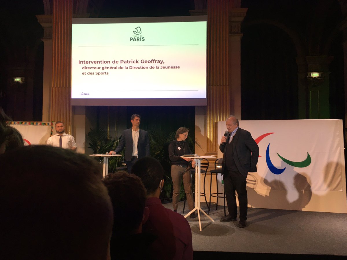 APSAPVP's tweet photo. ⚠️ Soirée du mouvement sportif parisien 
👉 Si l’heure n’est pas encore totalement à la reprise d’une pratique sportive habituelle, l’espoir est de mise avec en ligne de mire les #jo2024. 
👉 Ces JO représentent un formidable enjeu pour Paris et le mouvement sportif parisien 😃 ! https://t.co/HRgep0LDWP