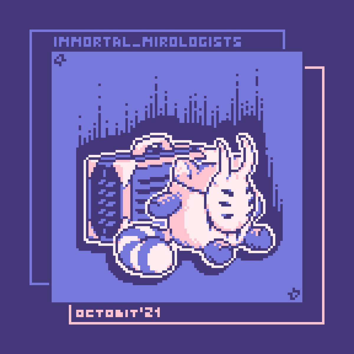 Our Raccoon already got his spooky costume! 🦝👺

Cursed items from #ImmortalMirologists for #octobit2021 

by MothApostle

#pixelart #octobit #pixelartist #indiegamedev
