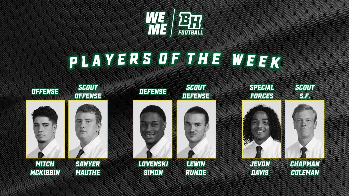 Came up short to the Cowboys this past weekend but we're looking forward to another week to improve! Hats off to these Yellow Jackets for their incredible attitude and effort this past week.
