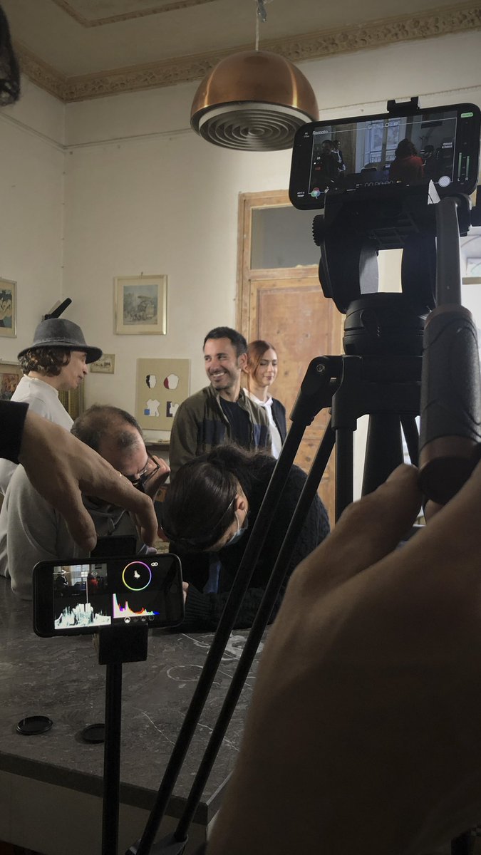 sigfreddy2000's tweet photo. #BehindtheScenes #mobile #featurefilm I Feel I have lost something/ setting camera #iPhone12ProMax @FiLMiCPro and #filmicremote #indiefilm #crew https://t.co/AKcxjZCjGU