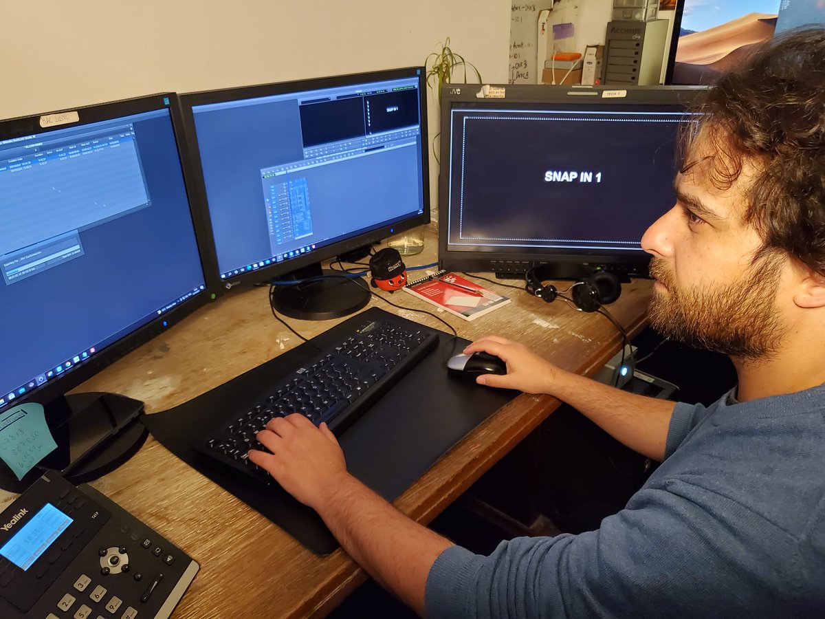 Run_VT's tweet photo. It’s main stage Monday here at @Run_VT
Taking centre stage today is our Junior MCR assistant @DouAkinci
#postproductionfacility #postproduction #broadcast #mcr #tvproduction #tvandfilm #menatwork #womenintv #workingintv #runteam #diversity #inclusion #mainstagemonday #monday https://t.co/kl7BJWruyq