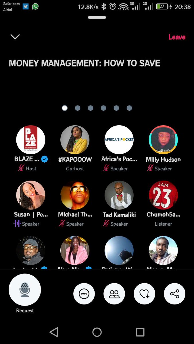 benbefit's tweet photo. Guys #BlazeSpaces is live now on their Twitter  Space on Money Management:How to save. My guy @juma_car don't miss  this space that's happening now on @BLAZEKenya twitter channel via https://t.co/WwG1k0WgN4
@SafaricomPLC
 #TwendeTukiuke https://t.co/sCETEBg0H0

#BlazeSpaces https://t.co/GFJBFNjxN3