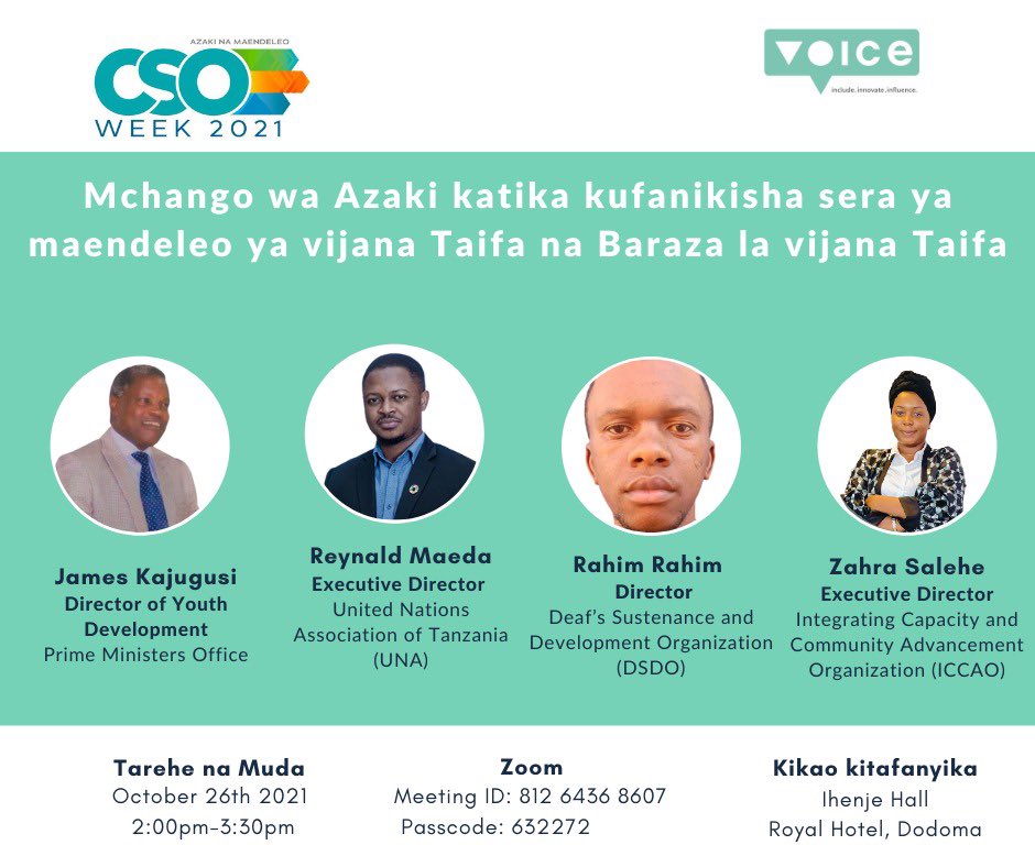 nsamila's tweet image. #CSOWeek2021 #WikiYaAzaki2021 

@voicetweetz @hivosroea