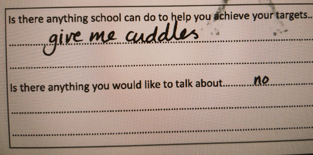 VSLpool's tweet photo. If you've ever wondered how vital understanding attachment is, this child's voice in their PEP sums it up. https://t.co/QyMt32OeDO