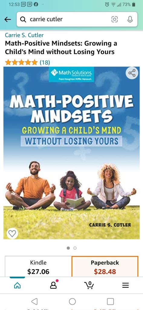 DrCarriecutler's tweet photo. Go from math-panicked to Math-Positive! Available on Amazon. https://t.co/bfFwIokpDn https://t.co/WgiLxaJyJQ
