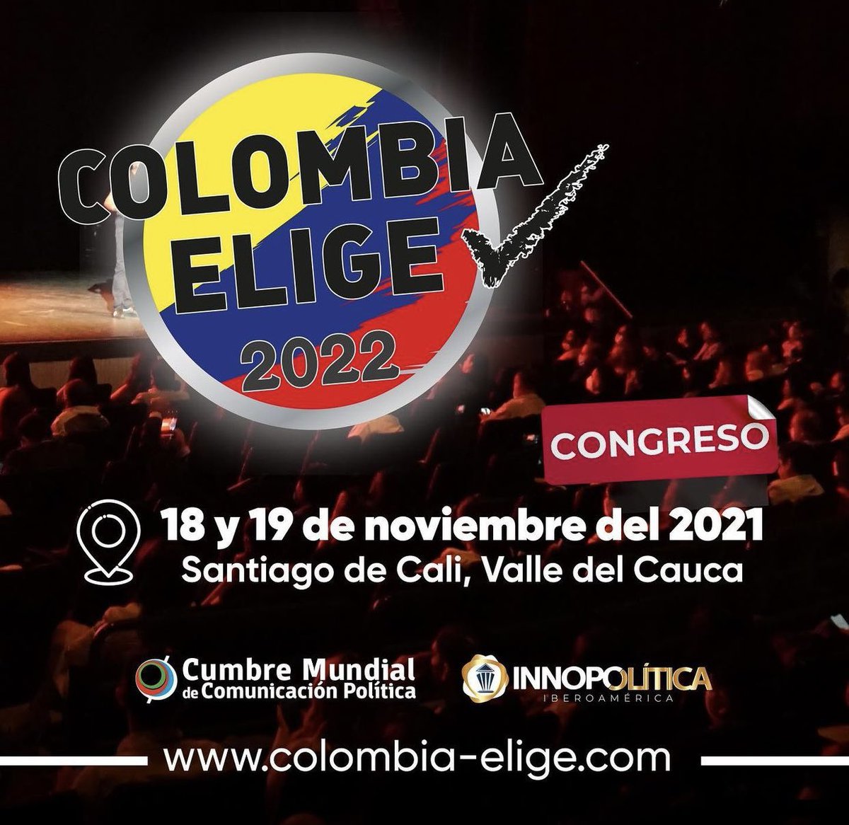 GrupoDierRD's tweet photo. Este 18 y 19 de noviembre los mejores de la #ComPol juntos en Cali 🇨🇴 ¡Reserva tu entrada! #ColombiaElige2022

📲 https://t.co/vS2mtrP19J https://t.co/I8dOU1ISdI