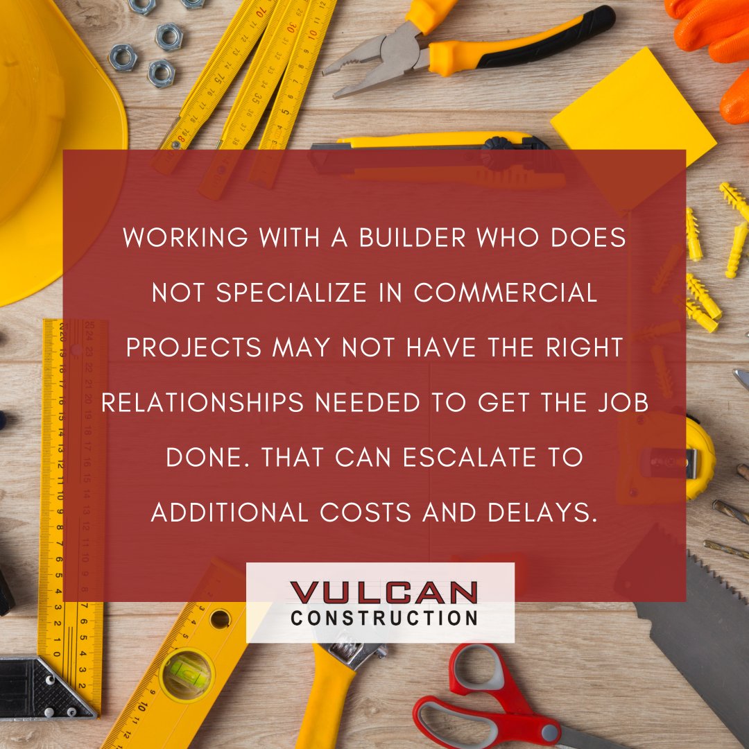 Keep in mind that hiring a specialized commercial builder pays off.

#successfulminds #constructionservices